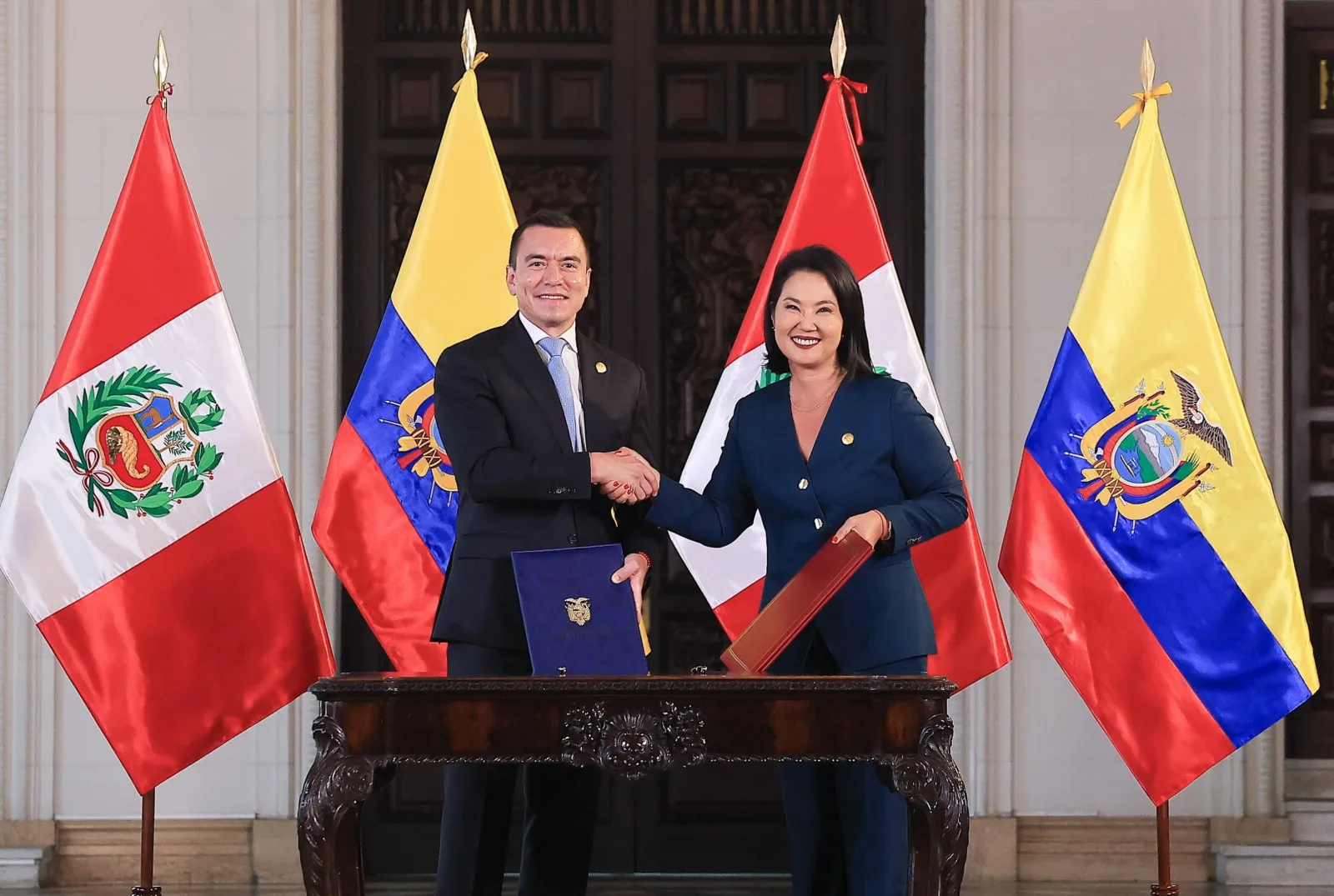 Perú y Ecuador fijan prioridades tras la cumbre en Lima