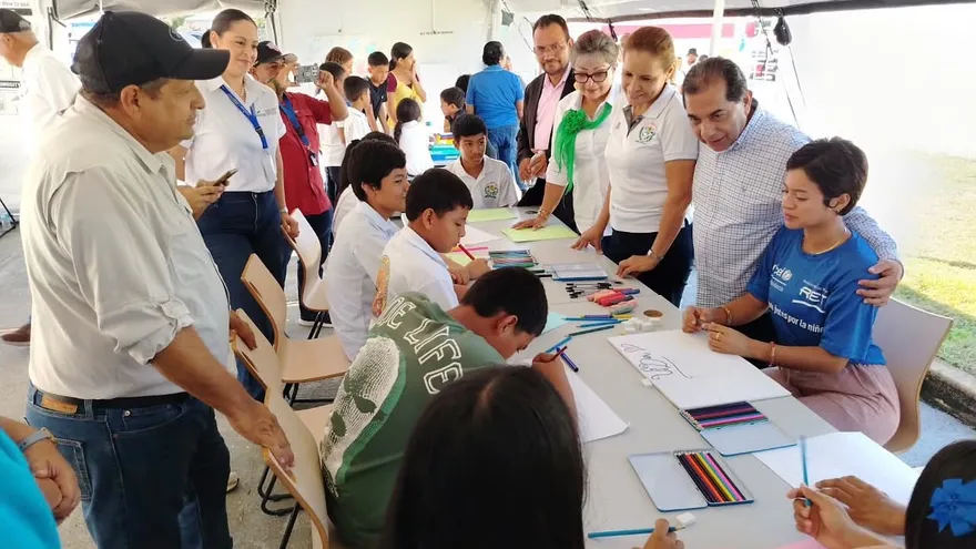 Unicef activa aulas temporales tras sismo en tres provincias