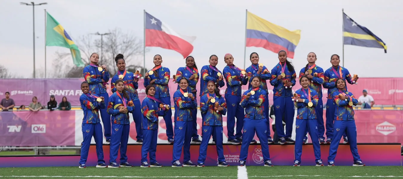 La Vinotinto femenina sub-17 conquista el oro en los Juegos Odesur
