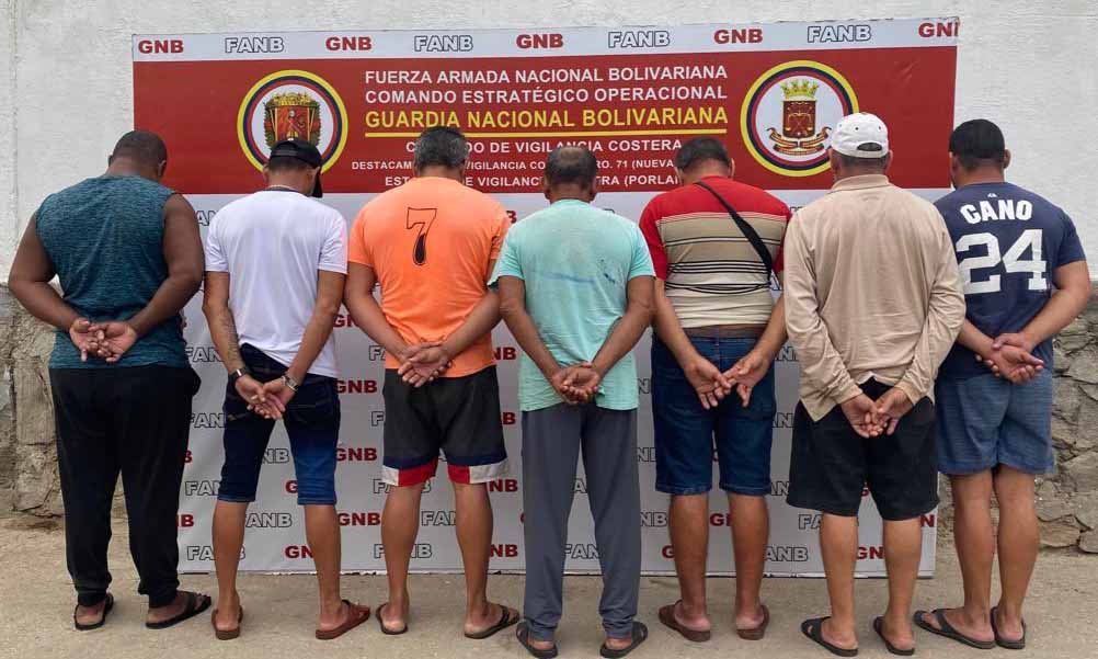Capturan a 7 sujetos por contrabando de diésel en Nueva Esparta