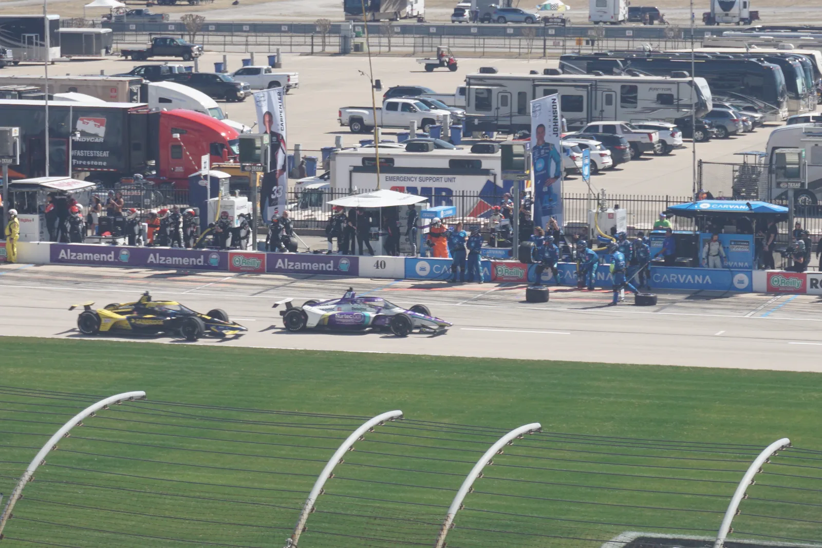 XPEL 375 de 2022 (Takuma Sato y Colton Herta)