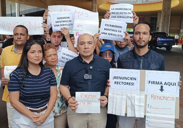 Unión y Cambio pide renuncia de rectores del CNE