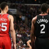 Leonard se enteró en vivo de la baja de Simmons