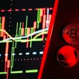 Una imagen vibrante que muestra las monedas Bitcoin y Ethereum junto a un gráfico de trading digital.