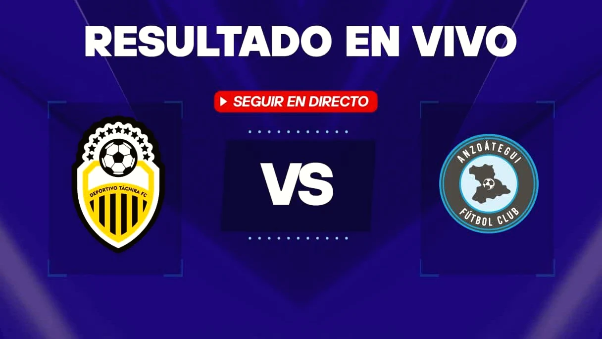 EN VIVO: Anzoátegui FC vs Deportivo Táchira — Liga FUTVE