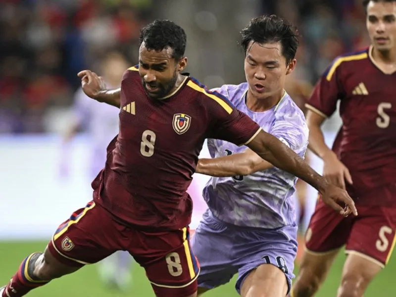 Venezuela y Corea del Sur empatan 0-0 en amistoso de Ulsan