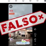Es falso un ventarrón de 100 km/h rumbo a Venezuela