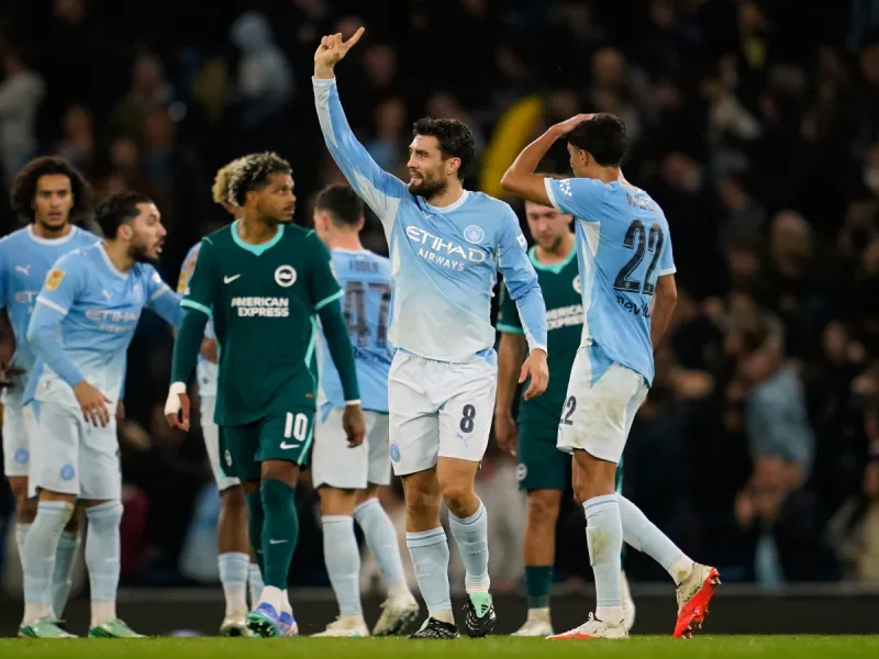 City supera al Brighton en penales y sigue en la Copa