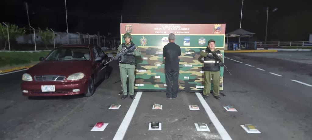 La FANB detuvo a 15.250 narcotraficantes