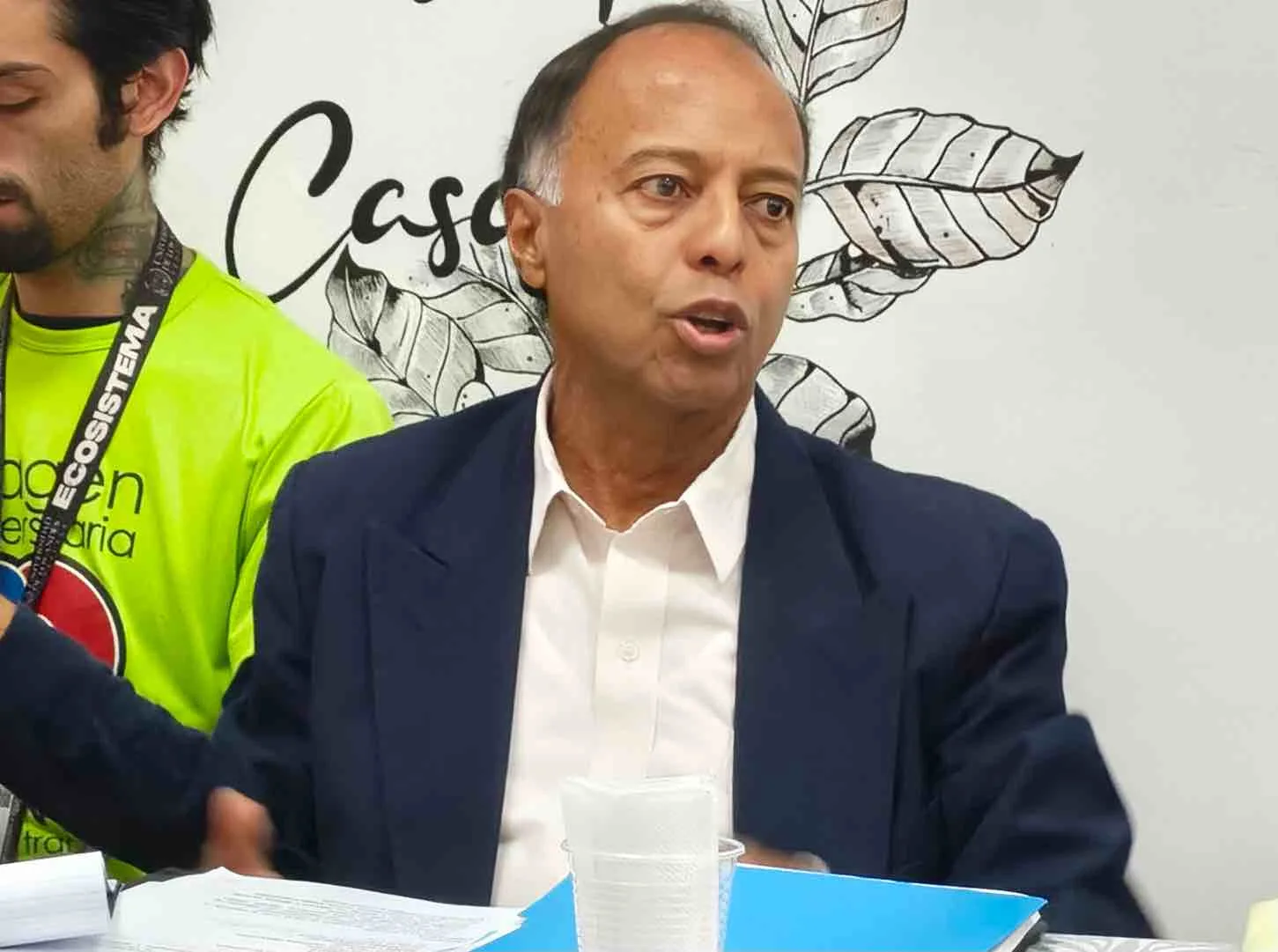 Omar Peña expuso su plan ante la comunidad de la ULA