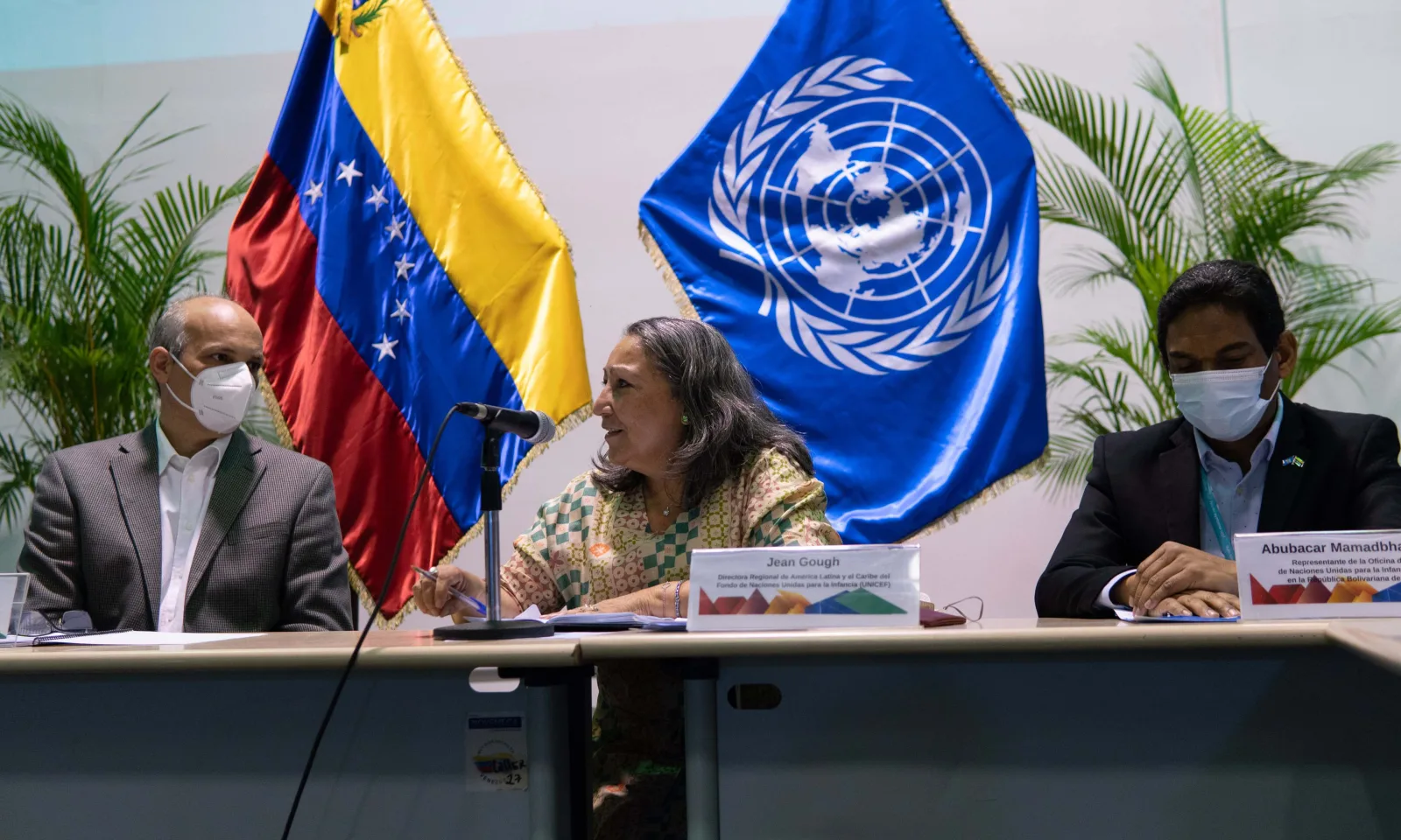 Gobierno firma acuerdo con Unicef para proteger a niños de crisis climática