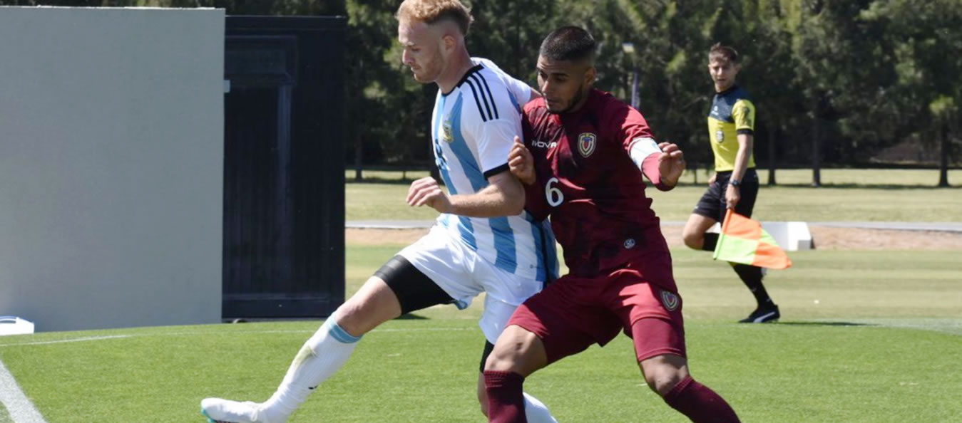 La Vinotinto sub-23 igualó con Argentina