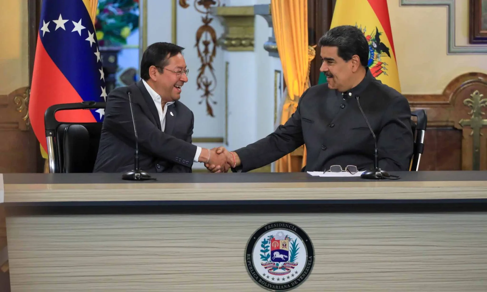Luis Arce asegura que Venezuela tiene en Bolivia un "gran aliado"