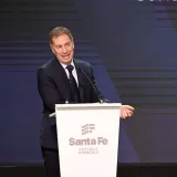 Santilli justificó el paso de Flavio Bolsonaro por Argentina