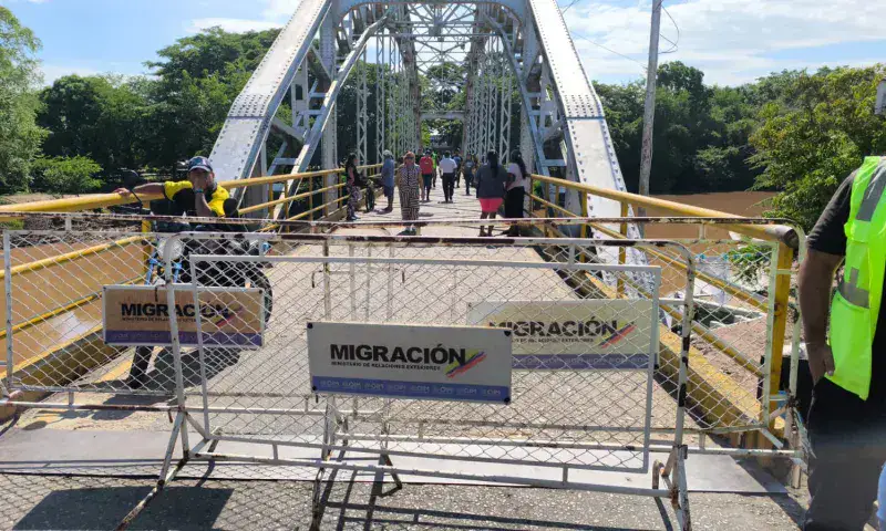 Colombia adelanta a las 6:00 a. m. el cierre fronterizo con Venezuela por elecciones