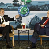 Luiz Inácio Lula da Silva and George W. Bush 20080709