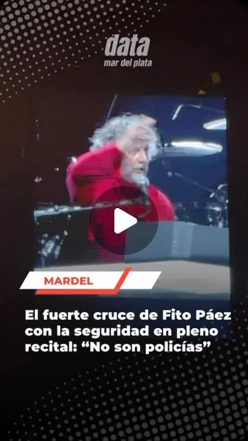 Publicación de Instagram de data mar del plata