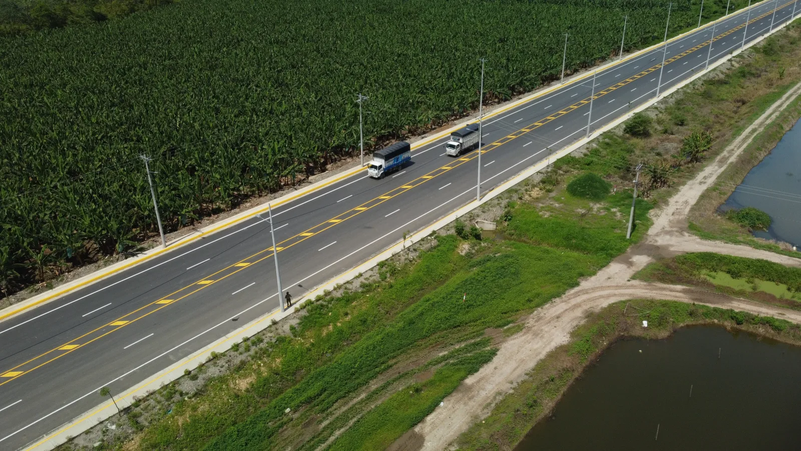 El Oro sumará cuatro carriles en la vía Pajonal con $19 millones