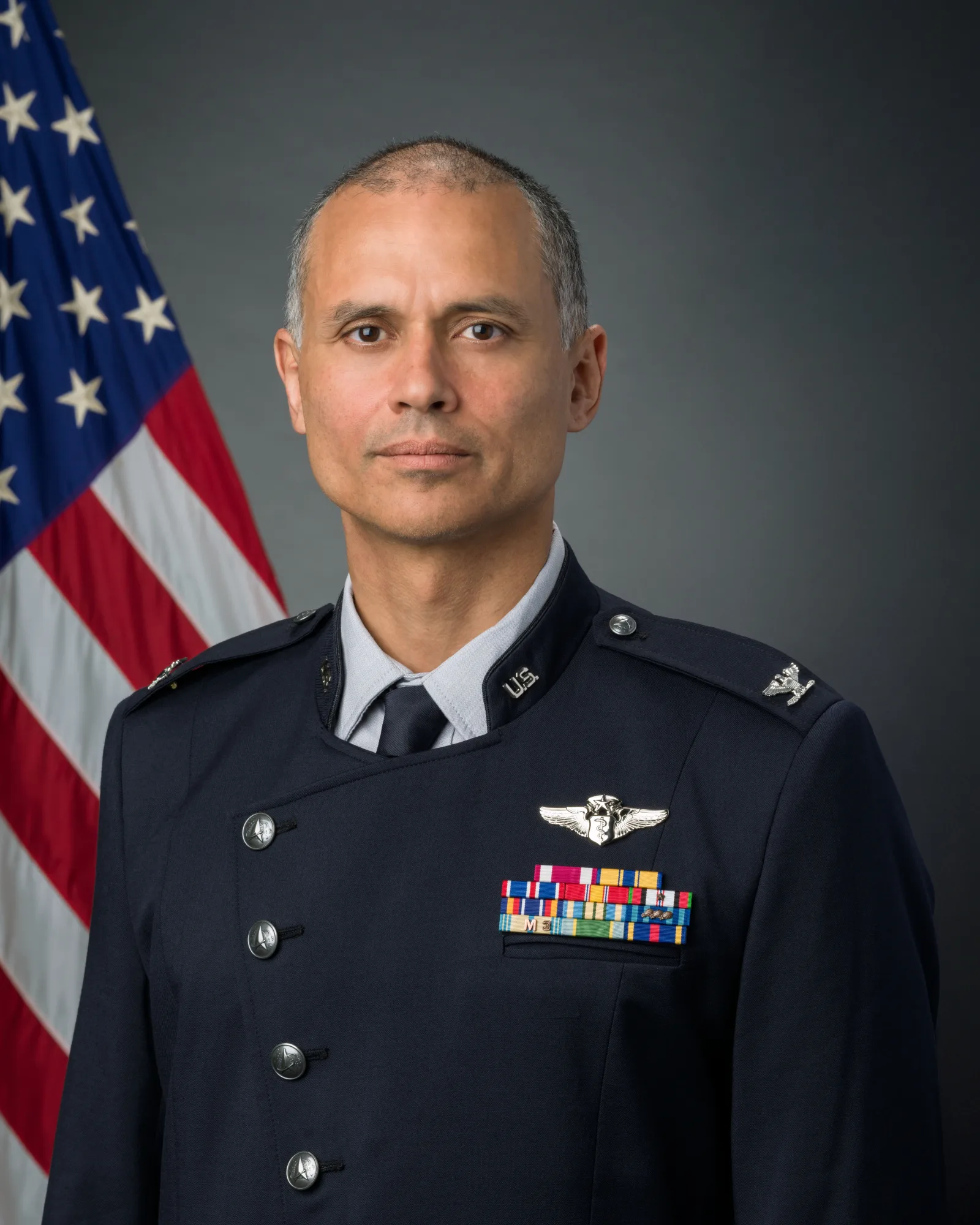 Coronel Anil Menon, Fuerza Espacial de Estados Unidos