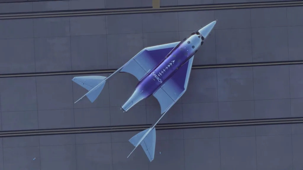 Apeiron, la nave de Virgin Galactic que apunta a volar en 2027