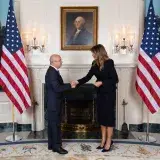 File:First Lady Melania Trump Greets State of the Union Guests (49522674316).jpg