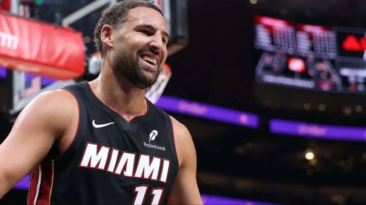 Klay Thompson encestó 7 triples y decidió el triunfo del Heat