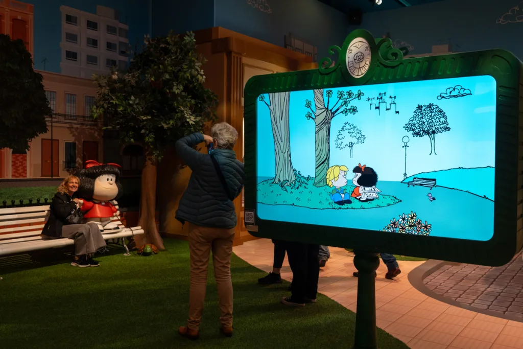 Buenos Aires estrena una muestra inmersiva del universo de Mafalda