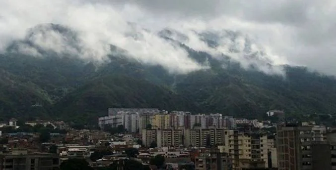 Inameh prevé nubosidad y lluvias dispersas en Venezuela