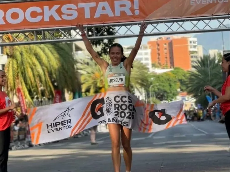 Joselyn Brea gana la Caracas Rock 25 con marca de 34:44