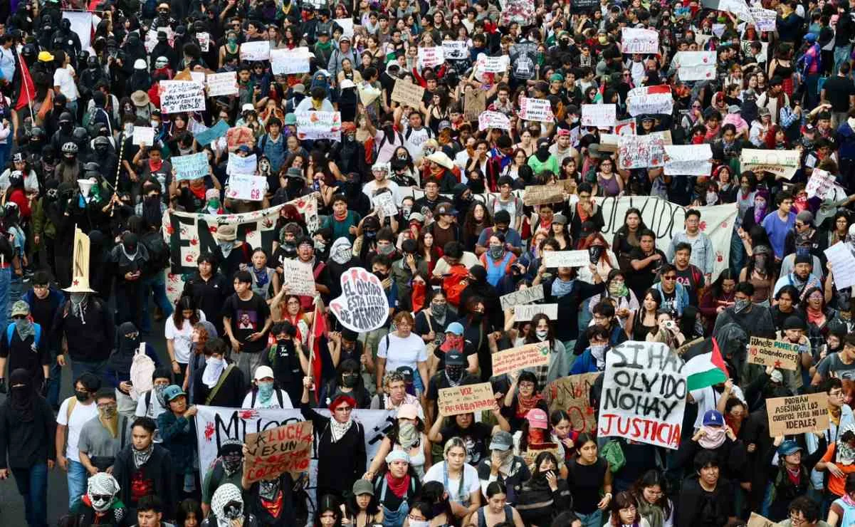 Marchas y bloqueos previstos hoy en la Ciudad de México