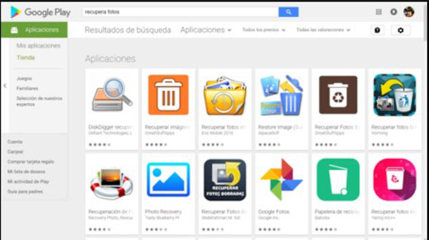 Cómo recuperar fotos eliminadas en Android