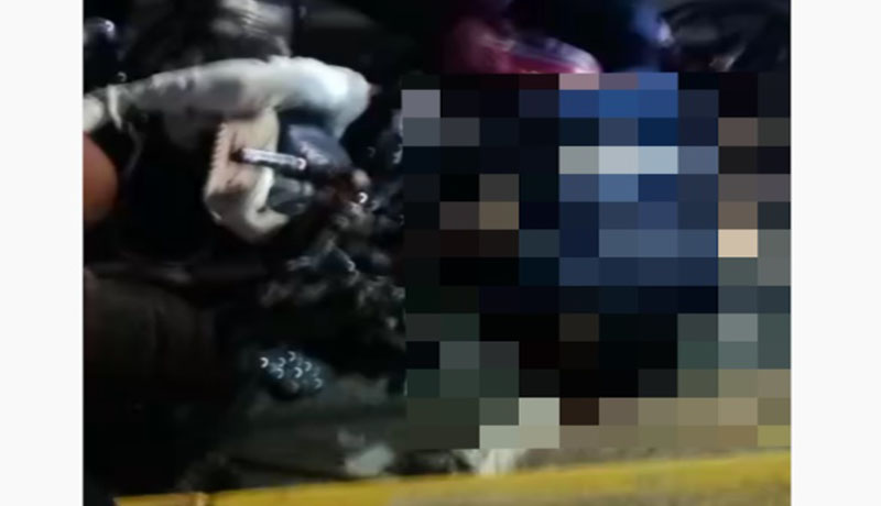
			Choque de dos motos deja un muerto y un herido en el sector El Martillito de Cabimas   		