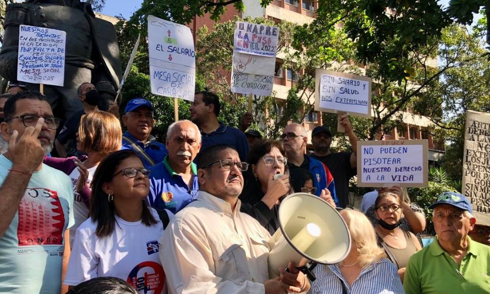 Trabajadores del sector Educación exigen pago del bono de alimentación