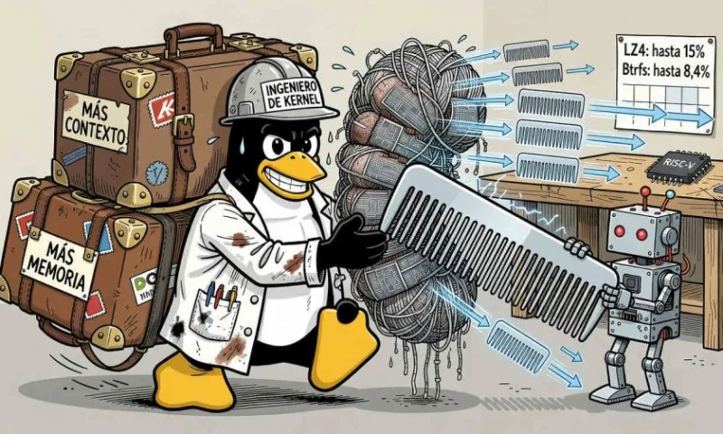 Pruebas de Linux en RISC-V muestran mejoras de hasta 15%