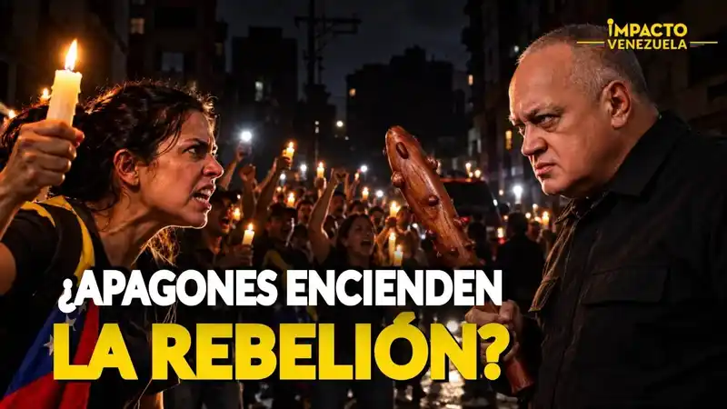 Cabello culpa a la oposición por protestas ante apagones