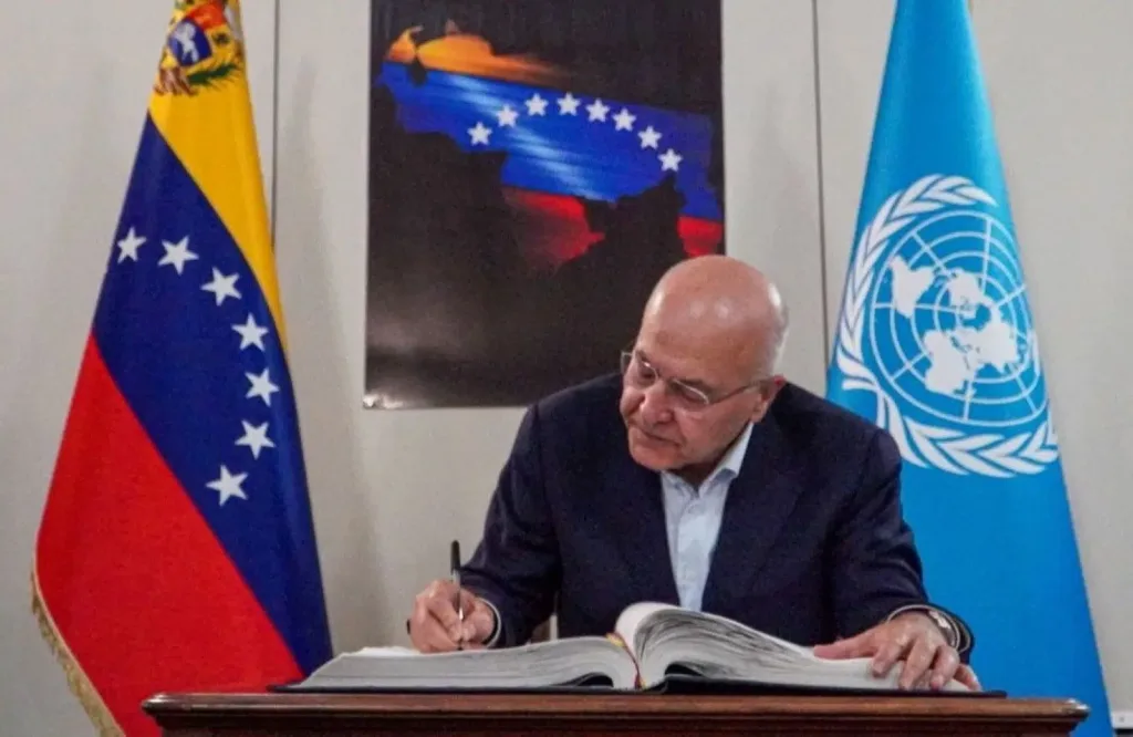 Alto comisionado de Acnur visita Caracas para evaluar agenda