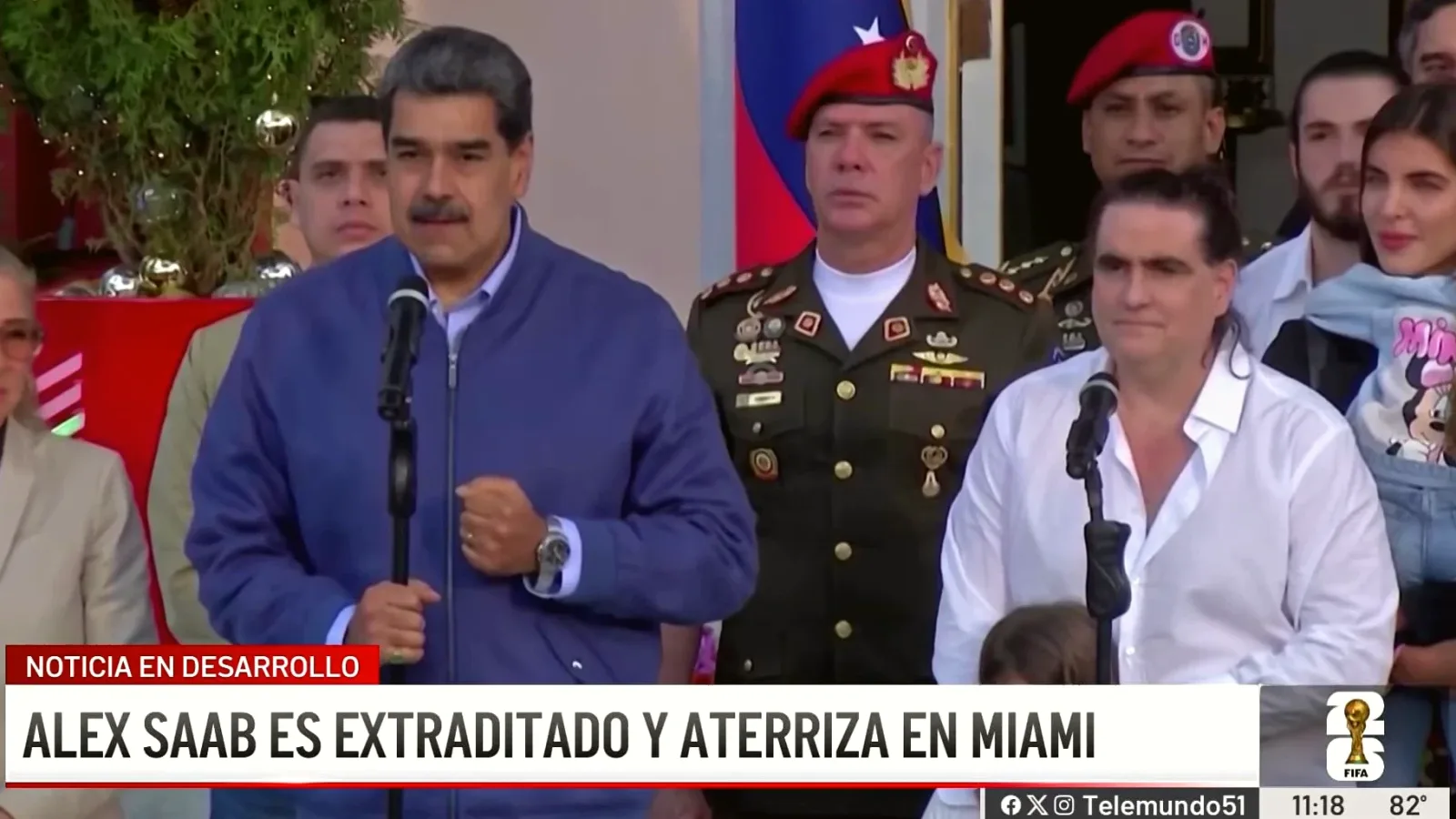 Alex Saab rechazó los cargos en corte federal de Miami
