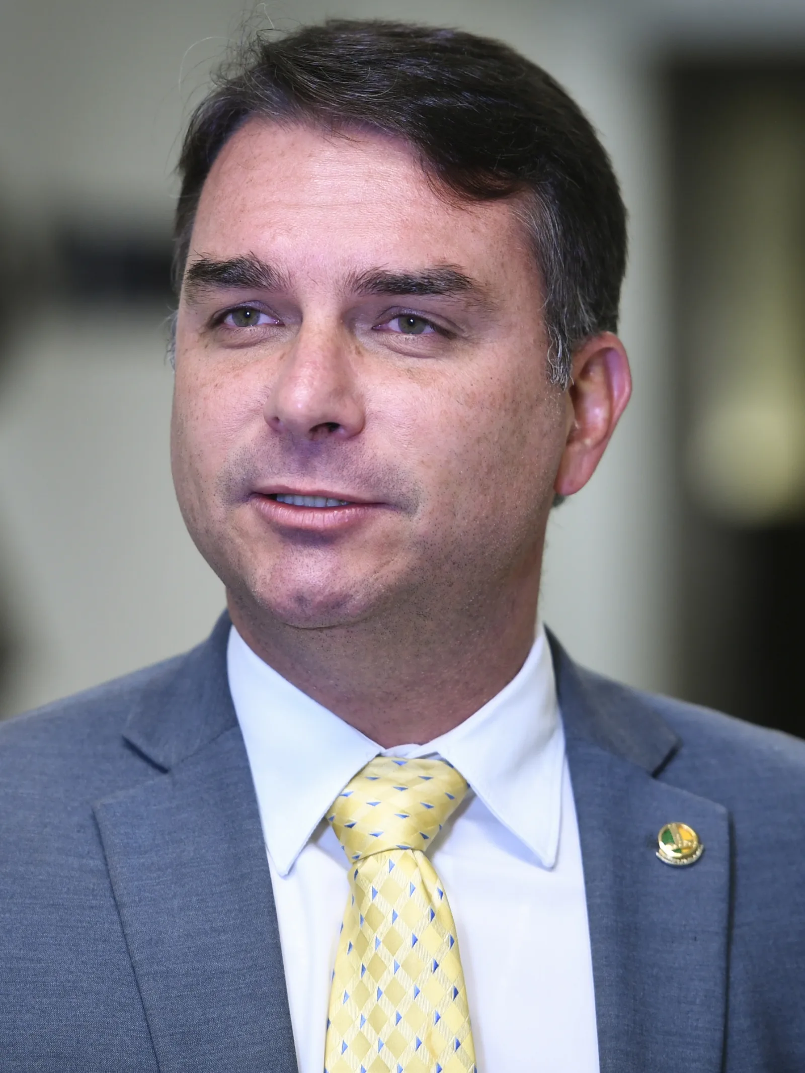 Flávio Bolsonaro em entrevista (3x4)
