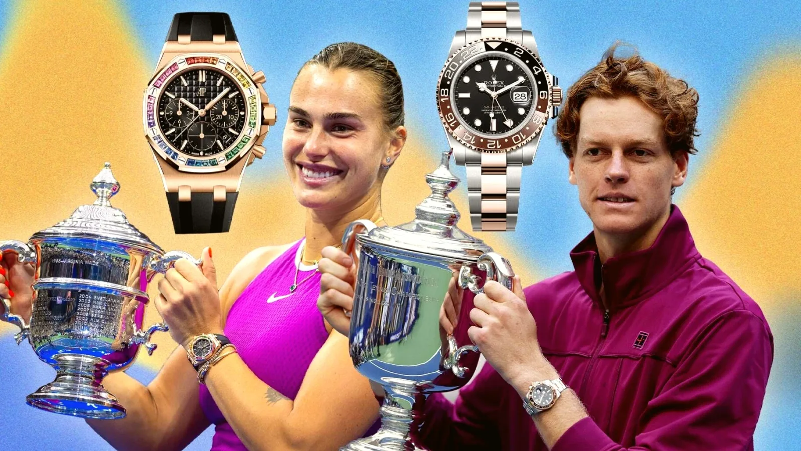 Sabalenka y Sinner lideran la lista del US Open