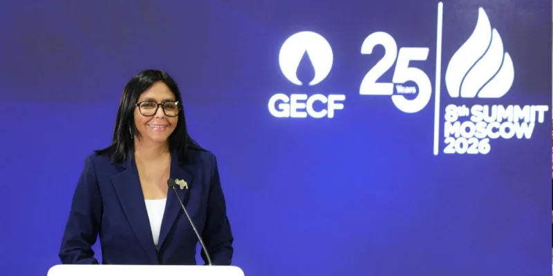 Delcy Rodríguez pide convertir a Venezuela en potencia gasífera