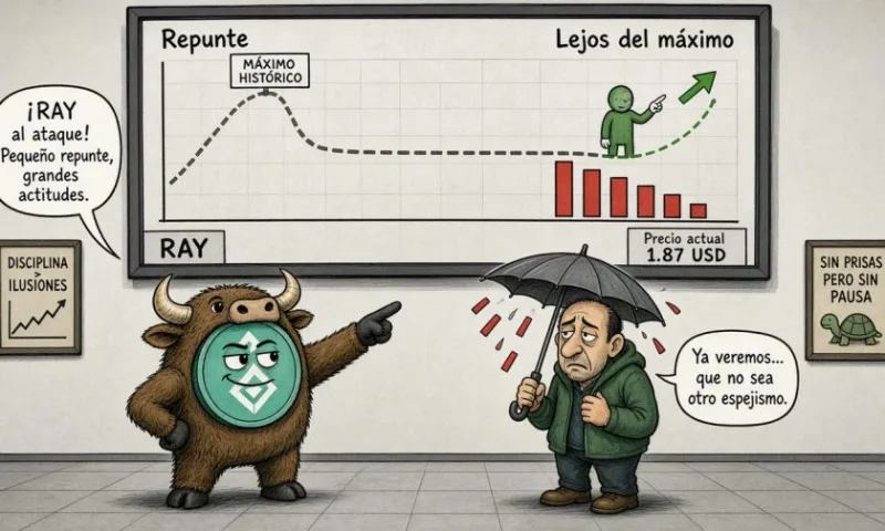 RAY sube 145,69% en 30 días, pero aún muestra cautela