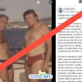 Foto viral de Donald Trump y Jeffrey Epstein en barco es falsa