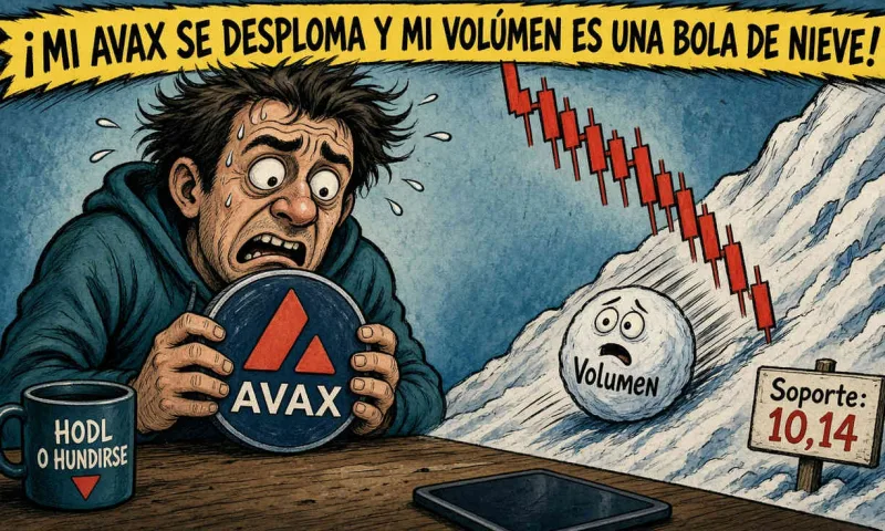 AVAX retrocede 3,19% ante un mercado con señales técnicas mixtas
