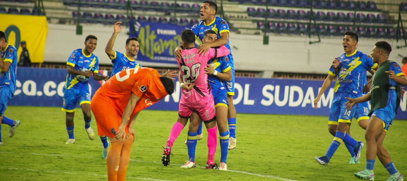 Rayo Zuliano pasó en penales a los grupos de Sudamericana