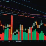 Detailed chart displaying cryptocurrency trading data and trends, ideal for financial analysis.