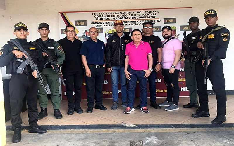 
			Rescataron en Bolívar a empresario secuestrado		