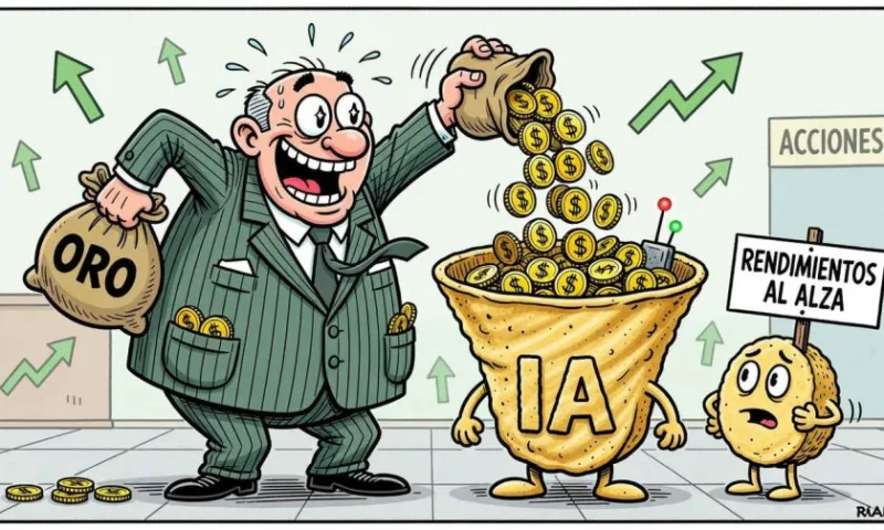 Fondos globales de acciones suman entradas impulsados por la IA