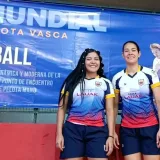 Julieta Rengel y Rosmarys León quedan cuartas en pelota vasca