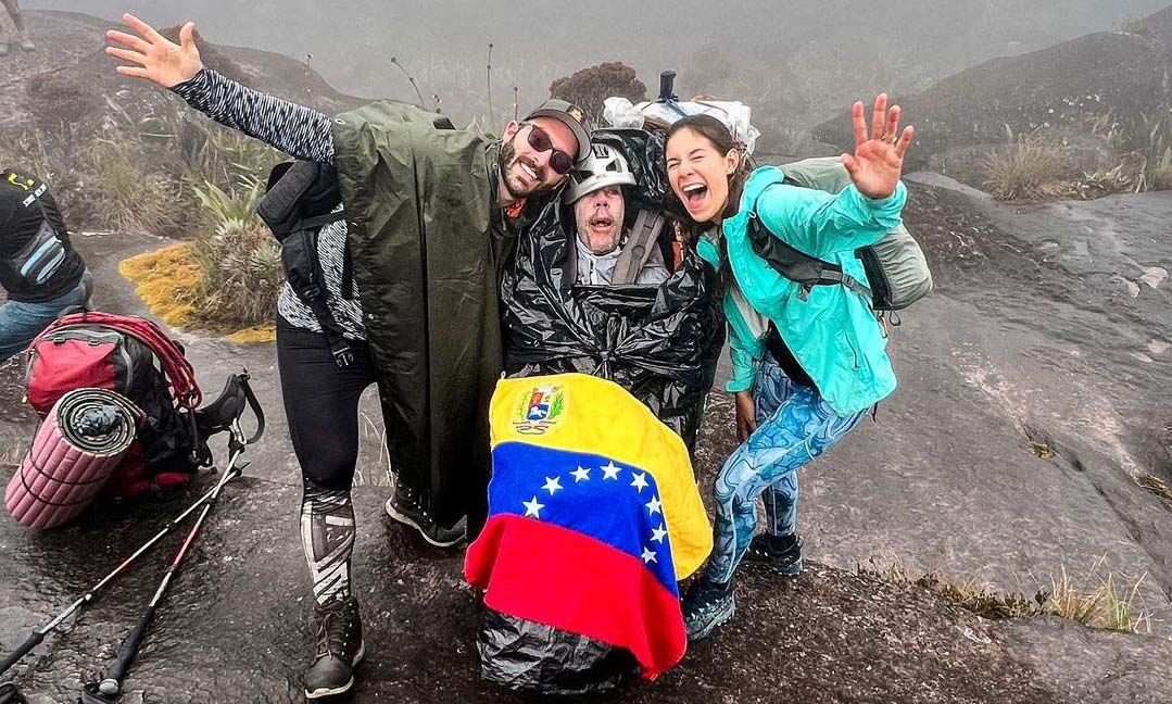 Maickel Melamed descenderá en rápel el Salto Ángel 
