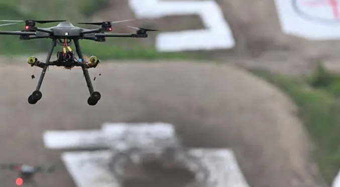 ELN perpetra once ataques con drones explosivos contra la Fuerza